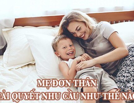 mẹ đơn thân giải quyết nhu cầu như thế nào?